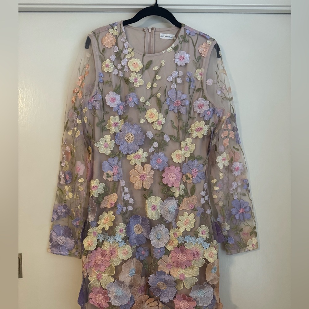 Floral Embroidered Dress